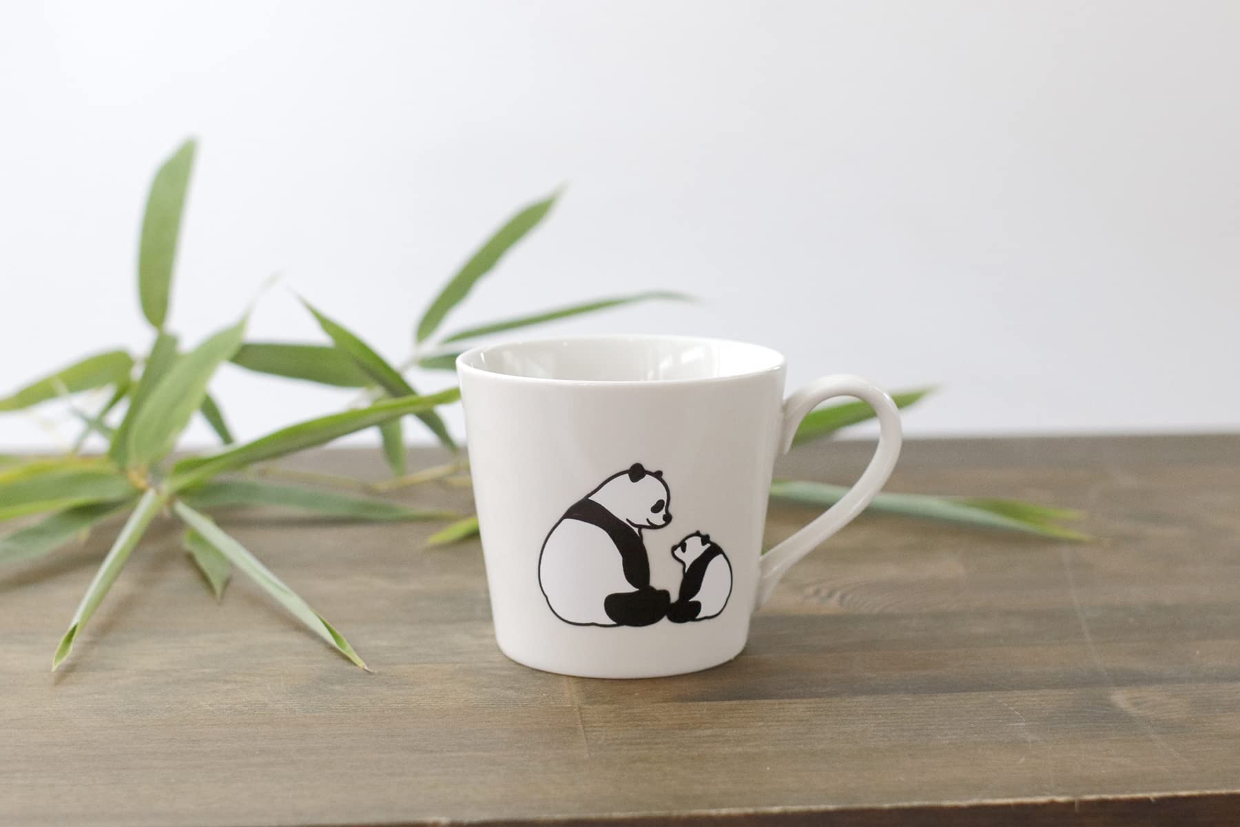 Amazon.co.jp: 【温度をデザインに】 丸モ高木陶器 パンダ 親子で